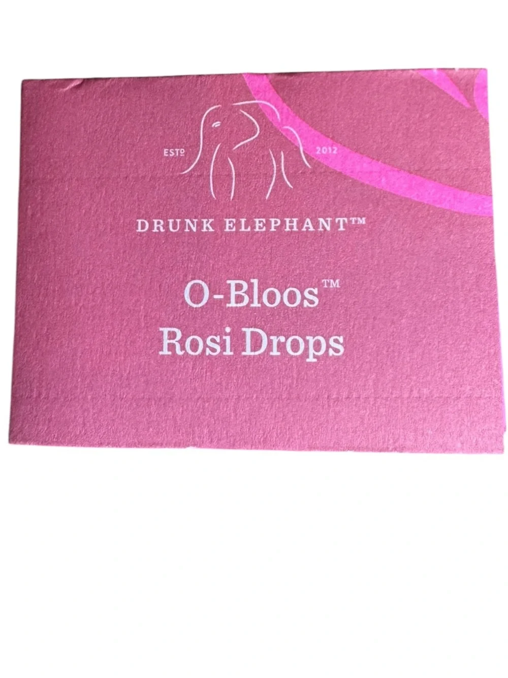 DRUNK ELEPHANT O-Bloos Rosi Glow Drops - Serum Blush with Vitamin F BNIB